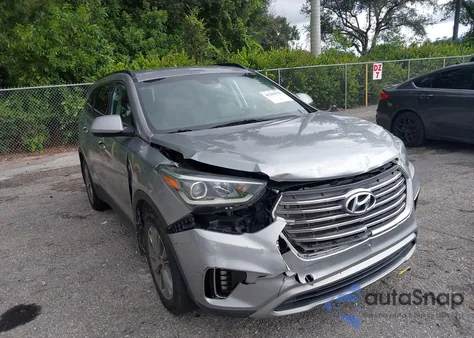 2017 Hyundai Santa Fe Se from USA, damaged, VIN KM8SM4HF8HU250955